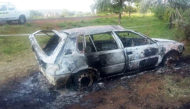 Two kidnapped, shot and burnt