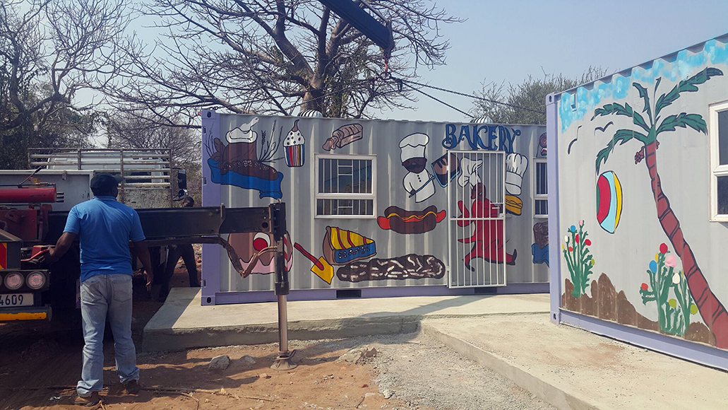 Partnership gives village access to basic services