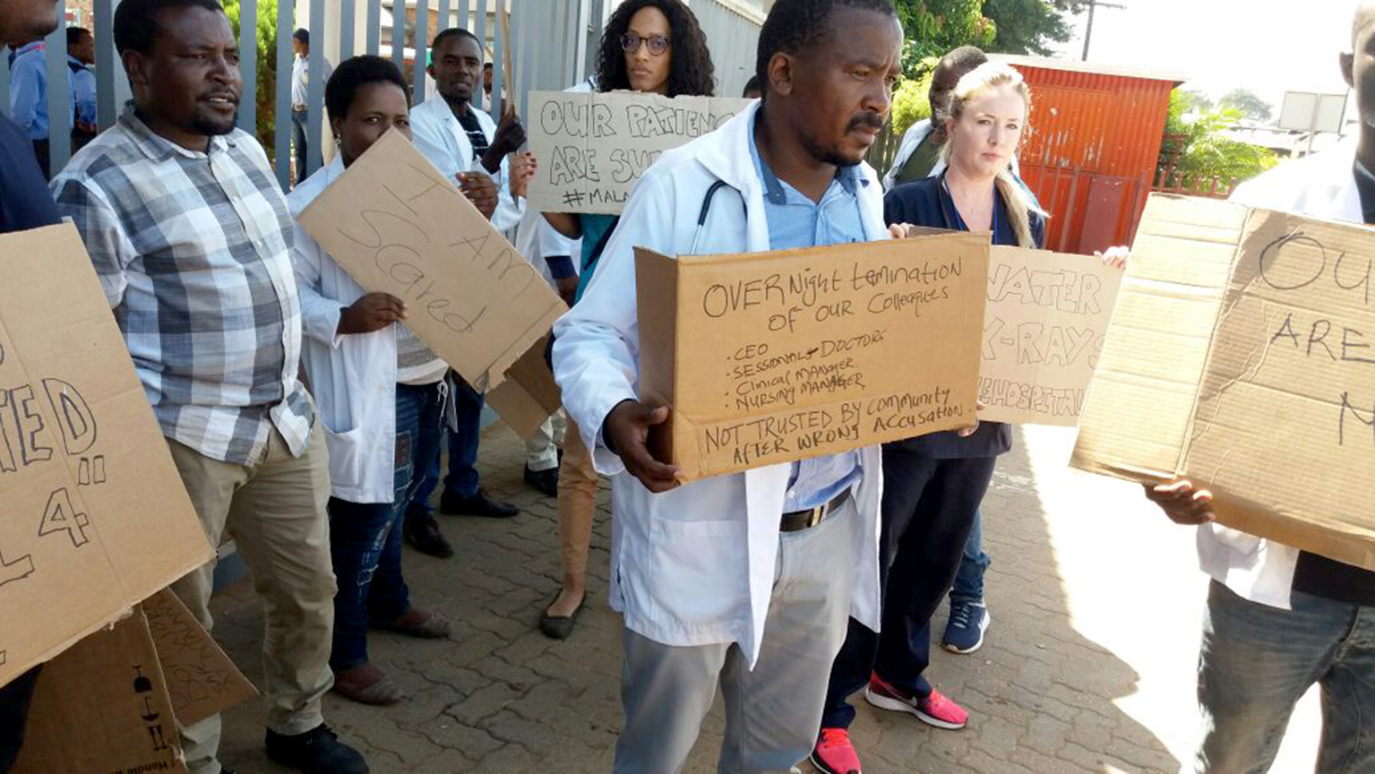 Doctors in protest at Malamulele hospital