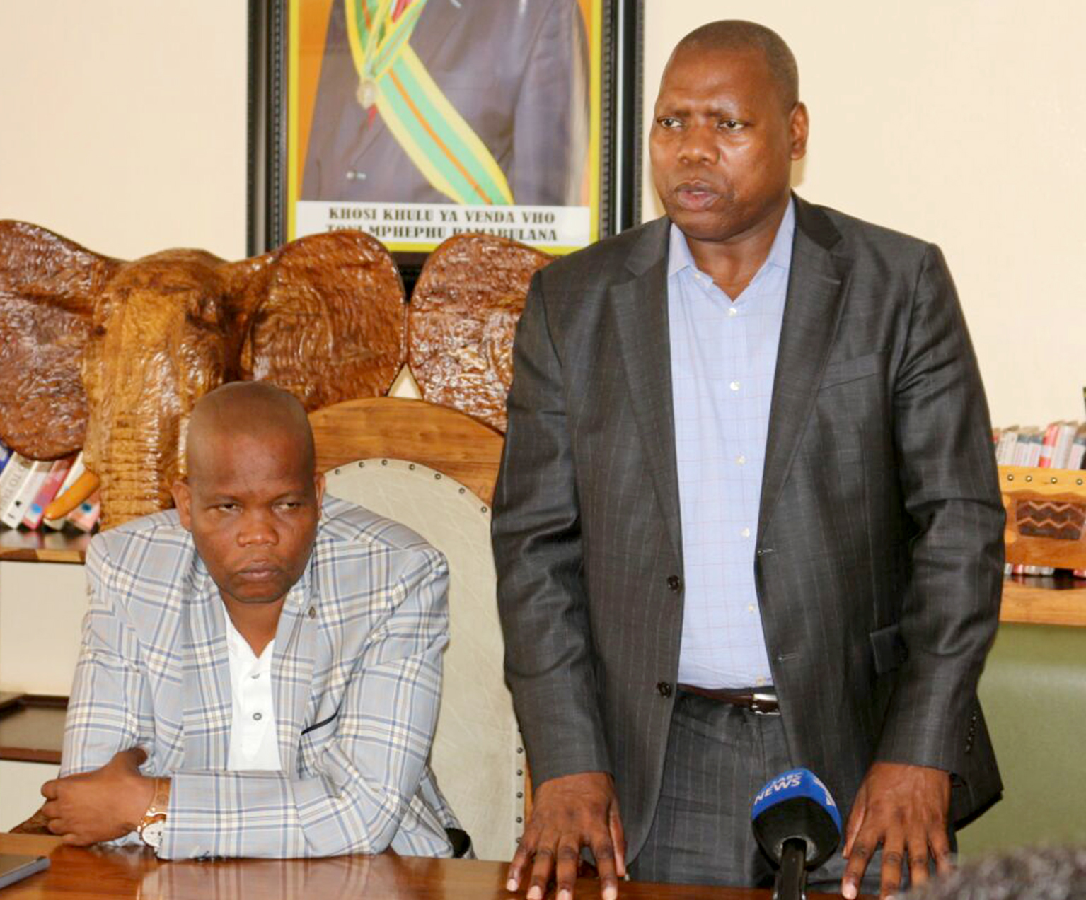 Minister Mkhize visited King Mphephu