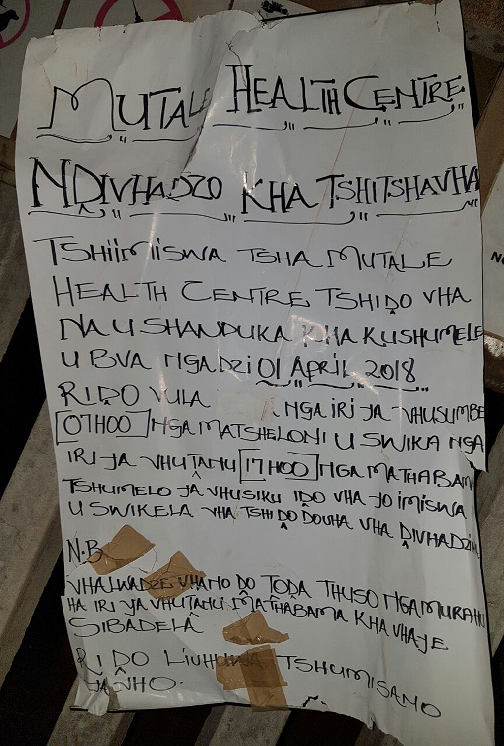 Crime forces nurses to stop working at night