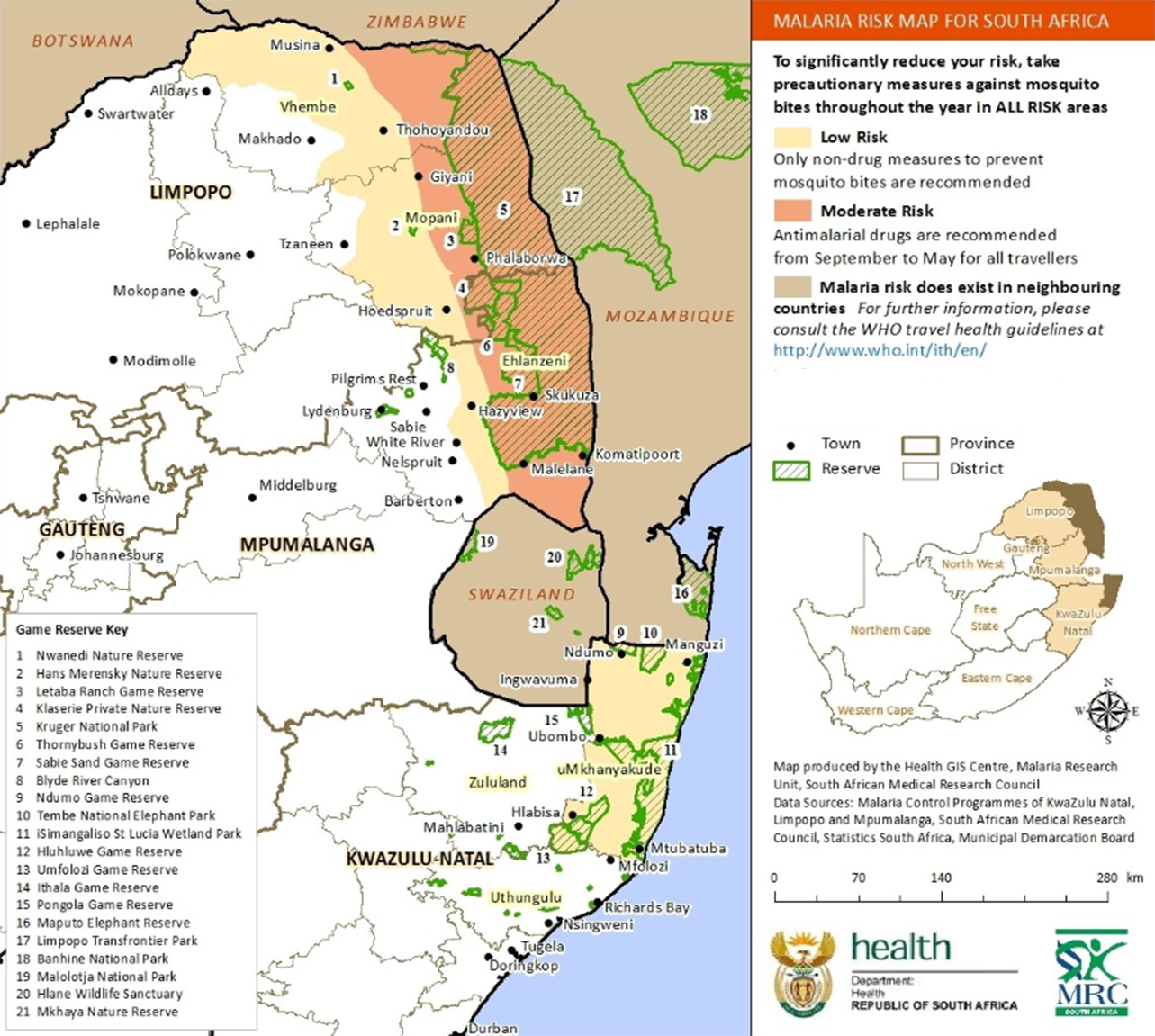 Public holidays will see increase in malaria cases