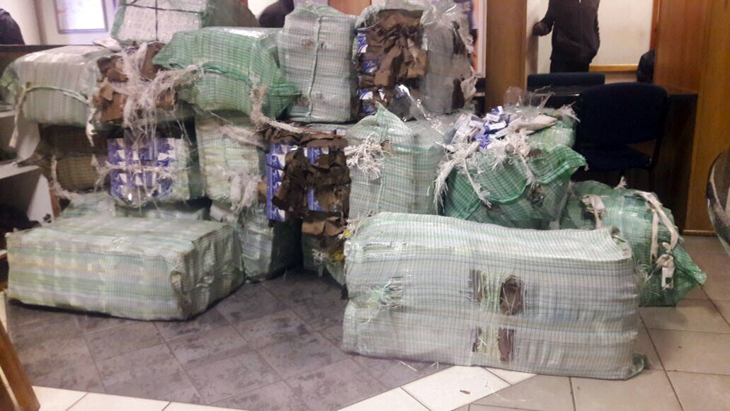 Cigarette-smuggling ring dealt a major blow
