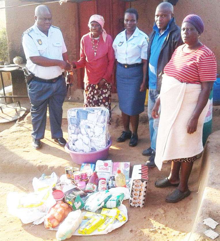 Vuwani police show their soft side