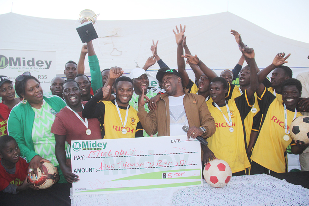 Mulodi Young Santos are the Midey Charity Cup champions