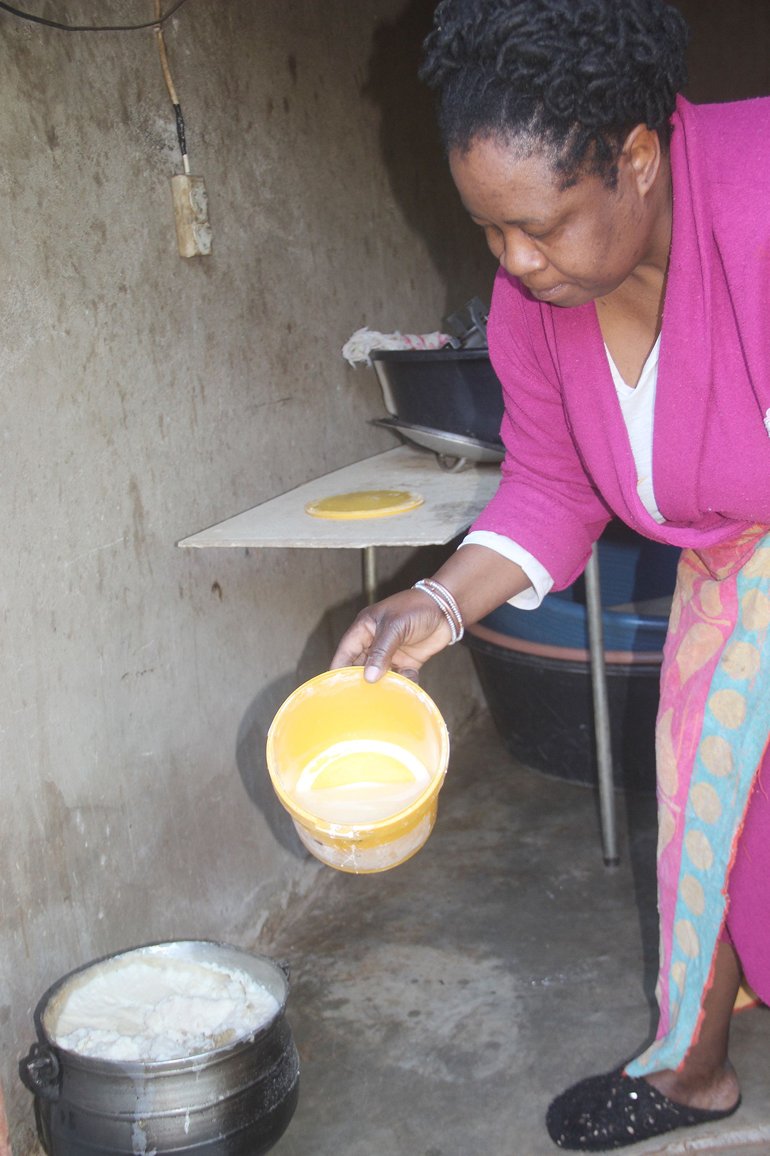 The mystery of the coloured pap