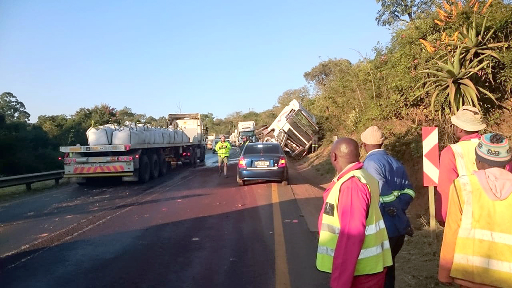 Traffic flow on N1 north restricted due to accident