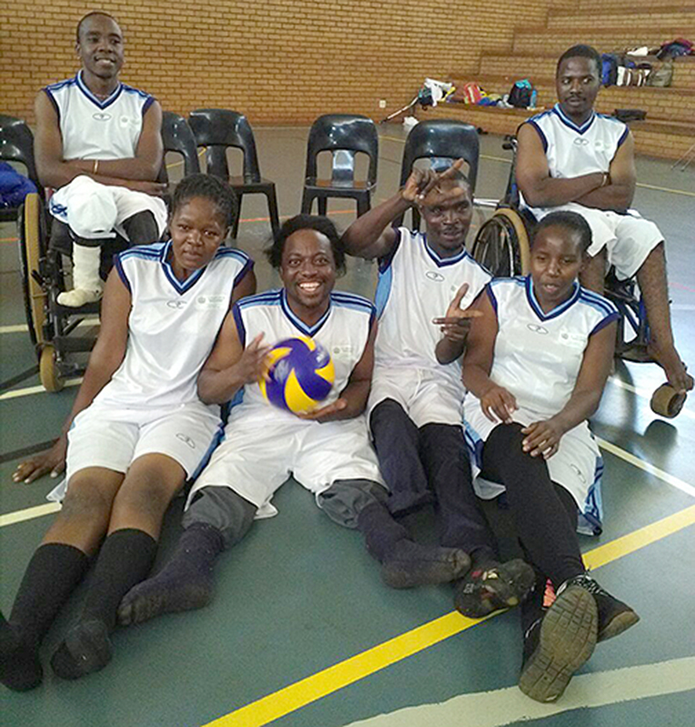 Paravolley a new sport for disabled people in Vhembe