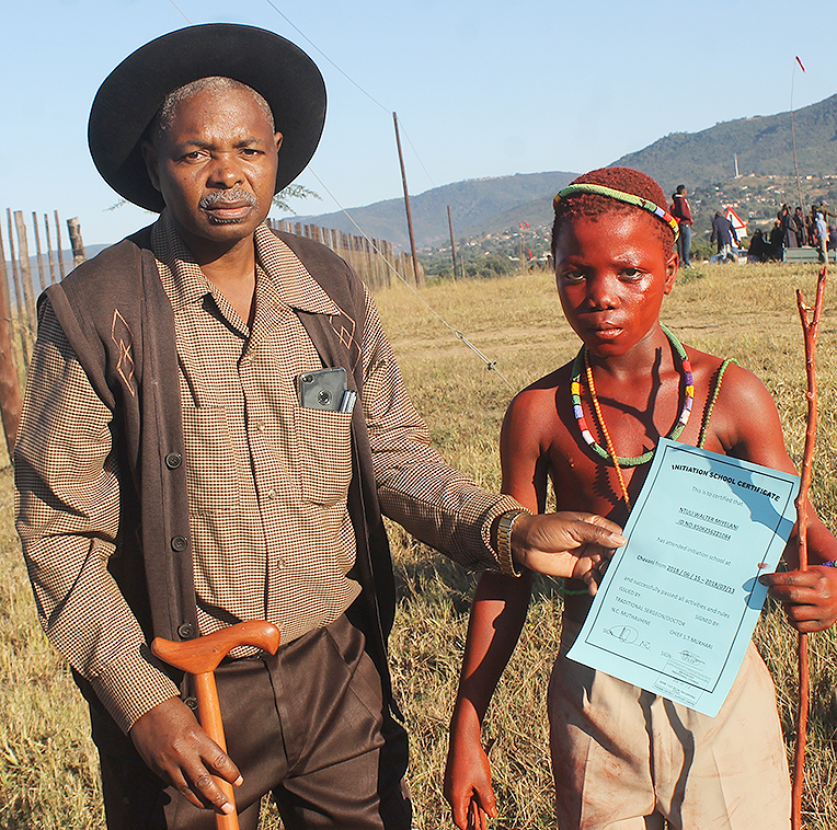 Hlanganani's initiates return to families
