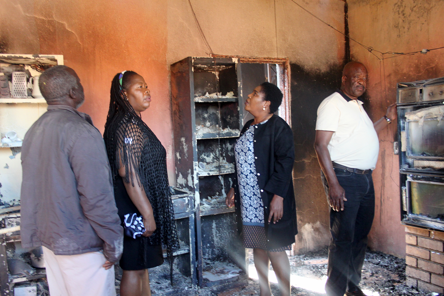 99-year-old burns to death