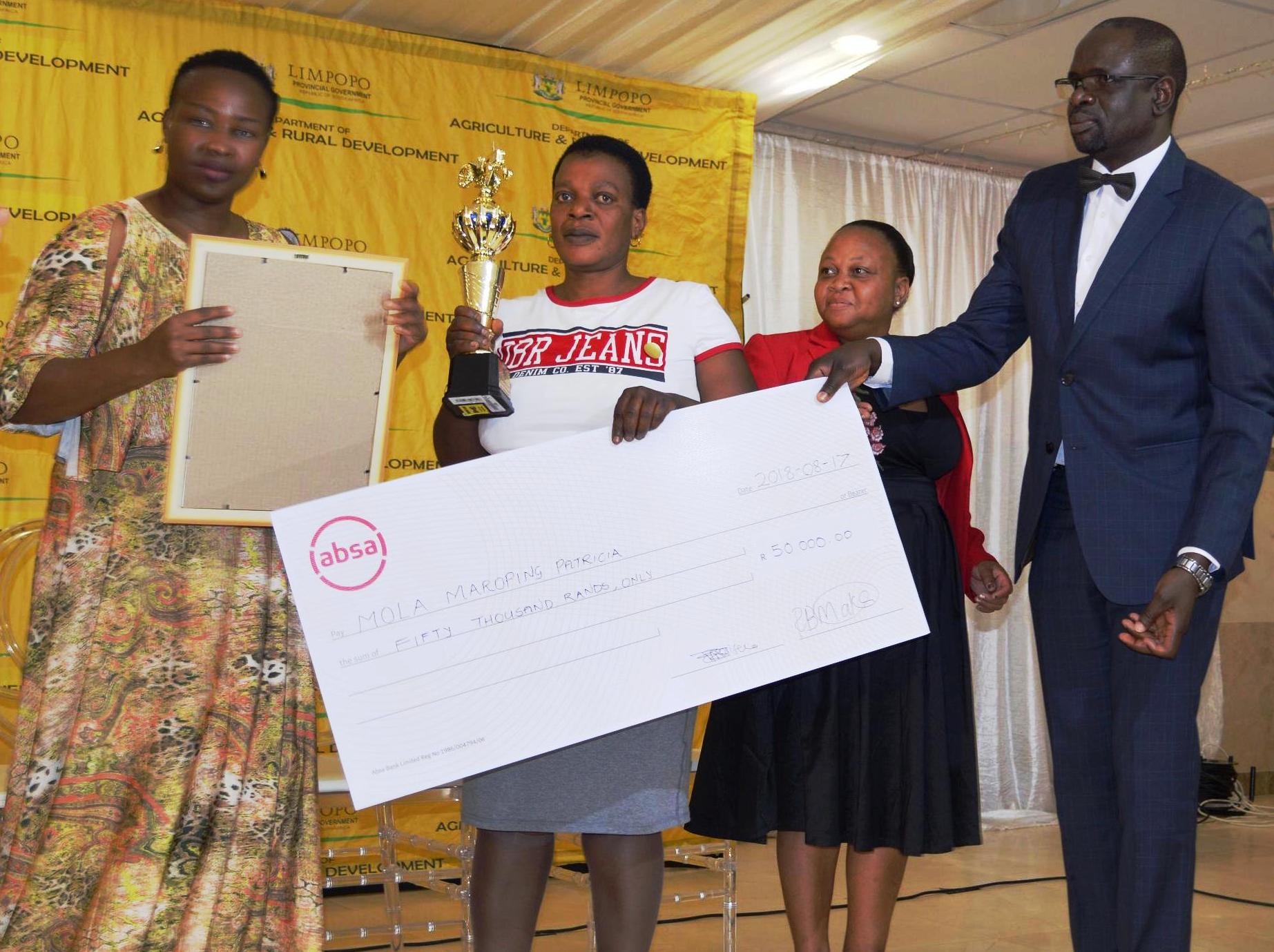 Awards for top female farmers