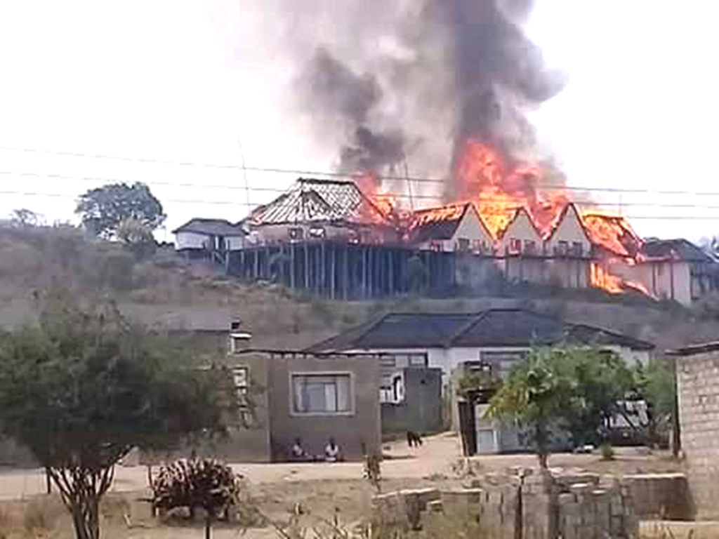 Joe Matsila Guest House gutted by fire