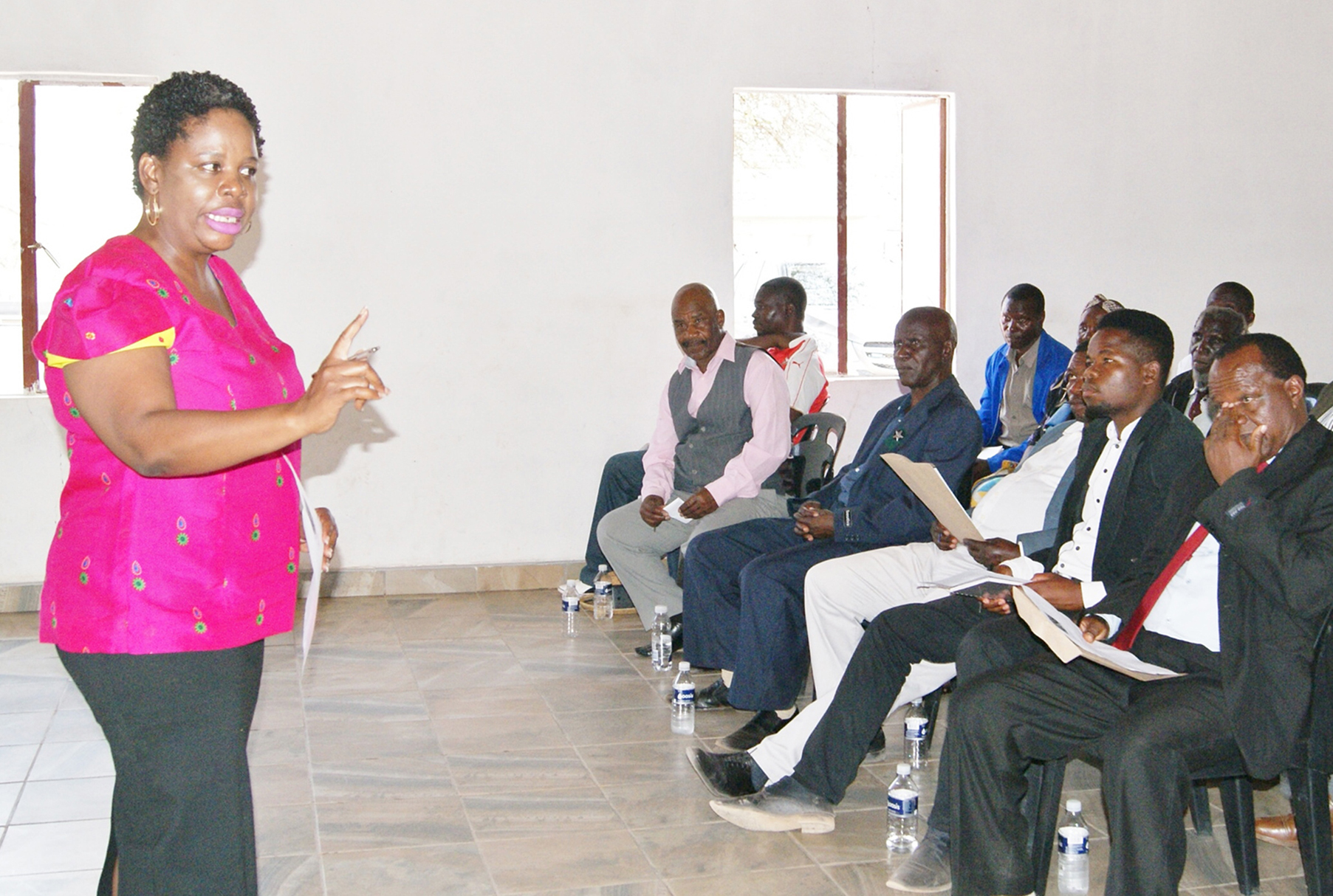 Traditional leaders assemble at Muswodi