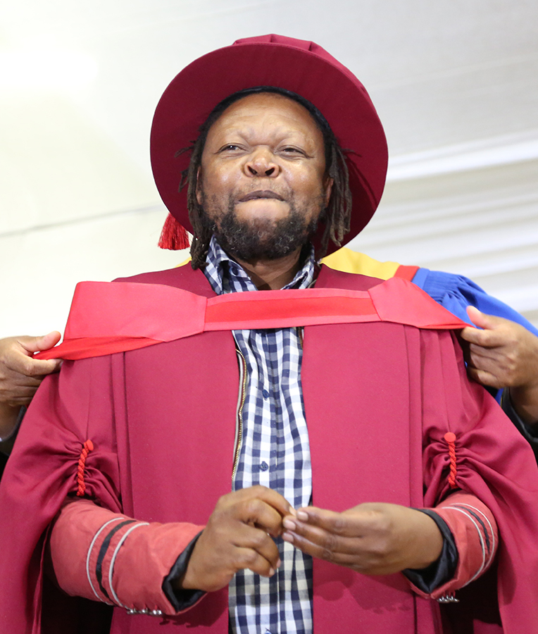 Honorary doctorate for Colbert Mukwevho