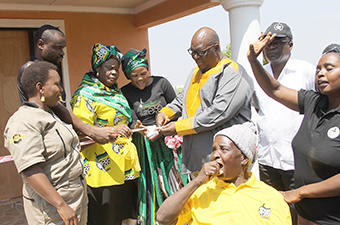 MEC Ndou presents house to disabled gogo