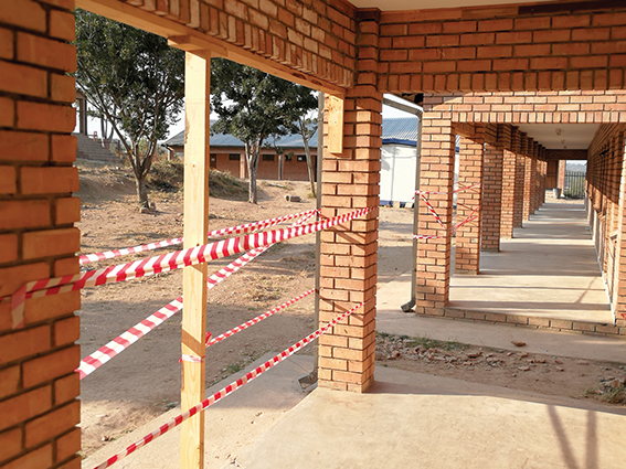 NLC-funded school “falling apart”