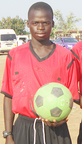 Young refree the darling of soccer lovers