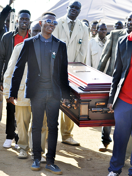 Well-known sculptor laid to rest