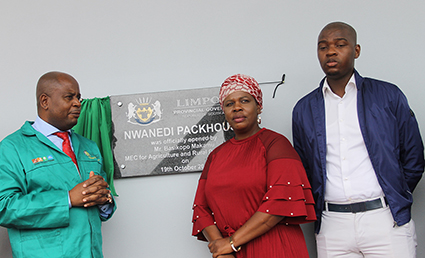 Nwanedi packhouse official opened