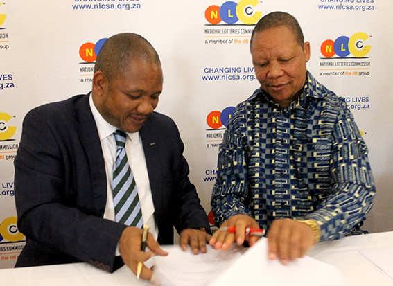 Traditional leaders and Lottery sign MoU
