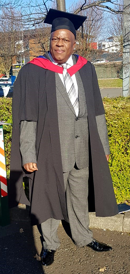 Master's degree for Sikhwari