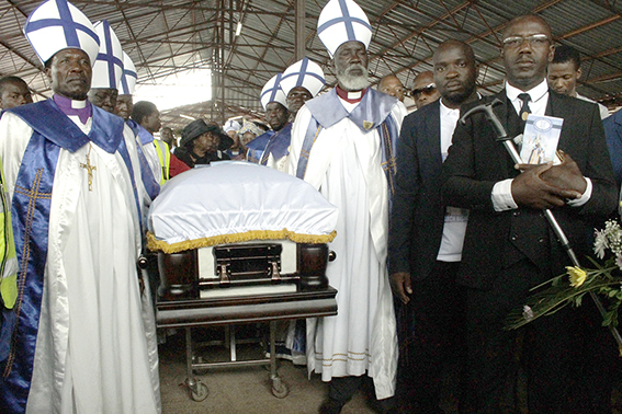 Archbishop Miriri laid to rest