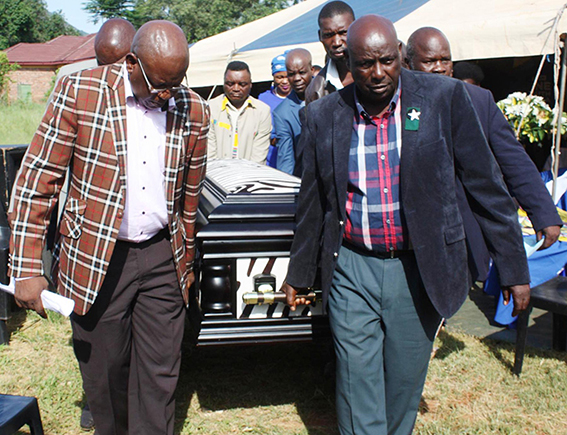Community leader Samson Madume laid to rest