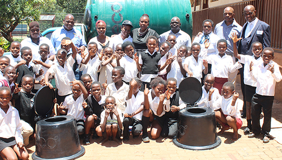 Clean water and ablution for rural Mianzwi school