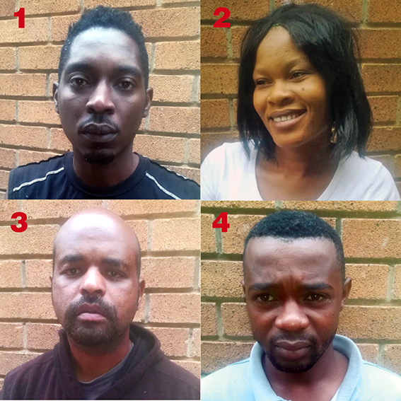 Four in court in Rambau murder case