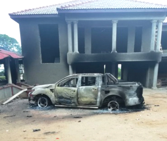 House of traditional leader attacked