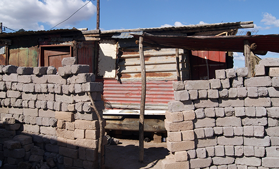 Proper house for three orphans