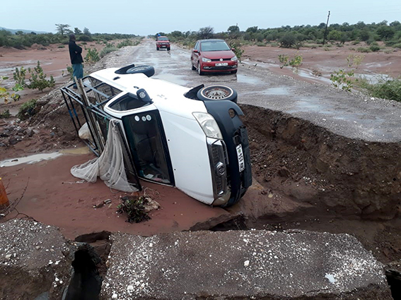 Heavy rain washes away roads and bridges in Vhembe