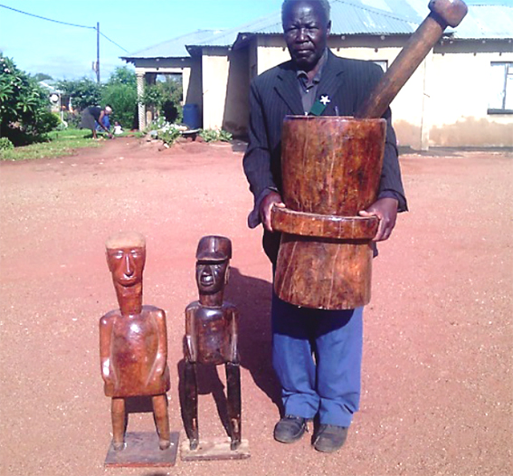 Gogobole pensioner making a name as sculptor