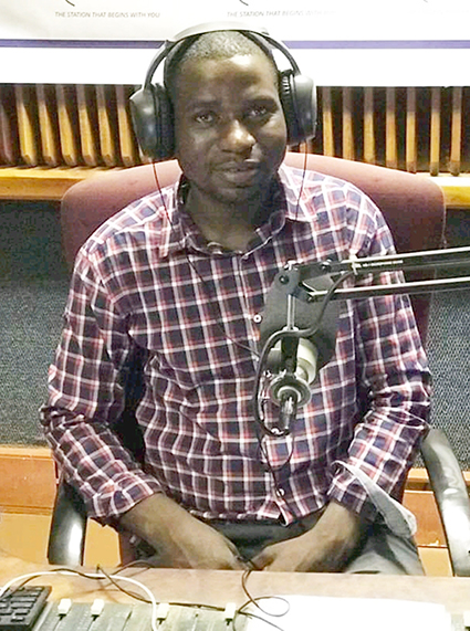 Simon thrives at Univen FM