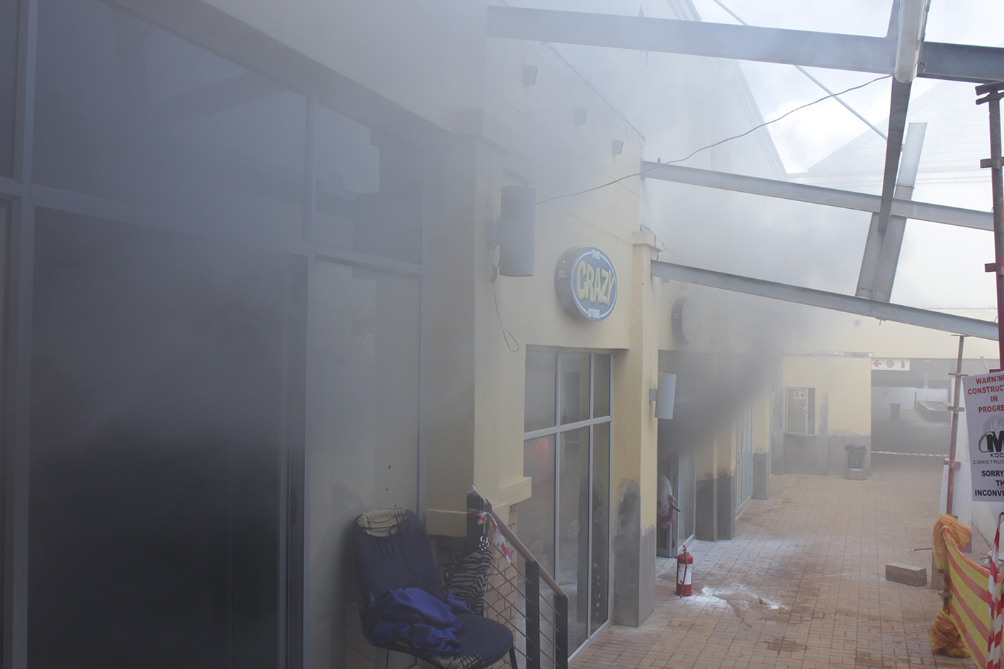 WATCH: Crazy Store gutted by fire