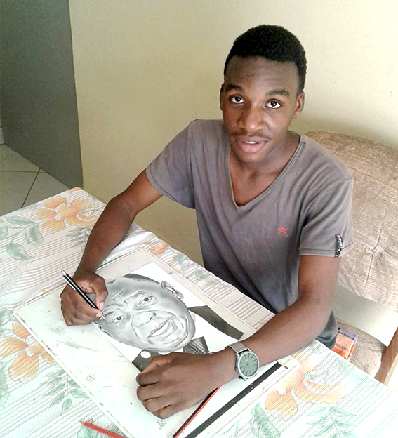 Phungo has gift of fine art