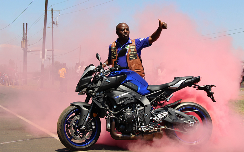 The unique story of Tshiheni’s biking hero