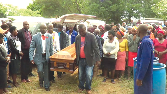 Musician Cyril Ndou laid to rest