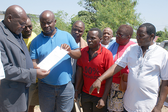 Traditional leader must choose between illegals and locals