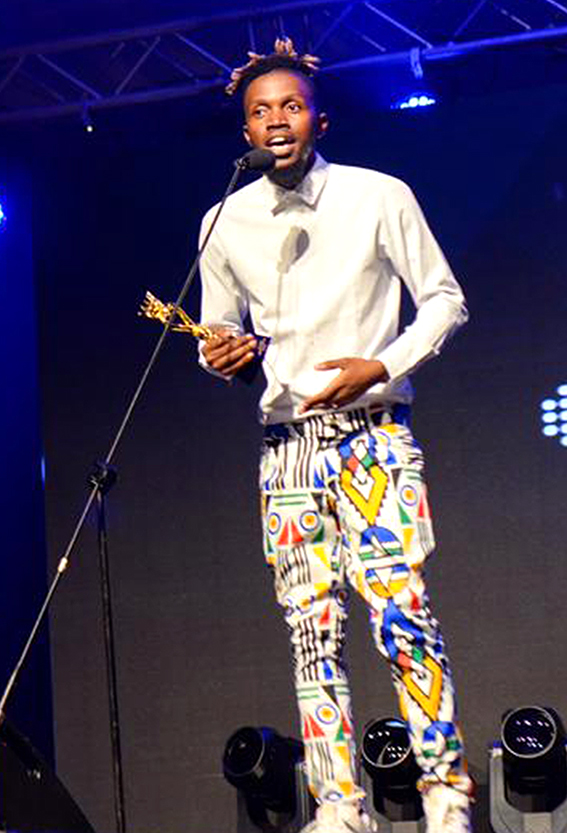 Local comedian reigns in Ghana