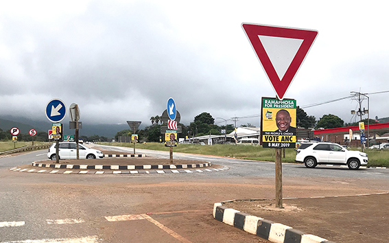 Poster war escalates as parties jostle for space