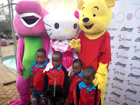 Mascots become popular in Musina