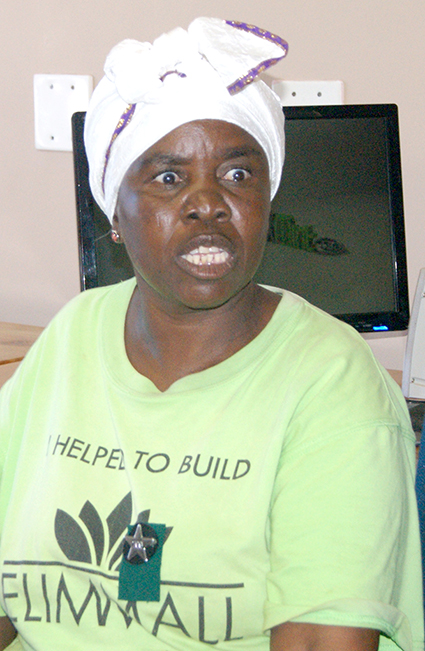 Vendor vows to fight for her spot at Elim Mall