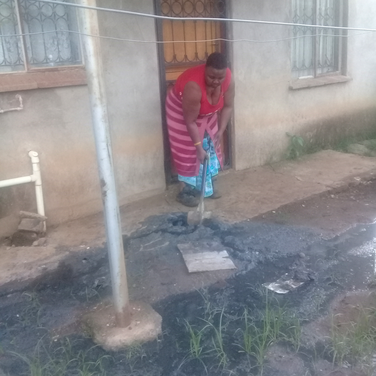 Family suffering for six years because of blocked sewer