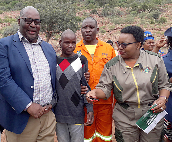 Visually impaired man gets new house