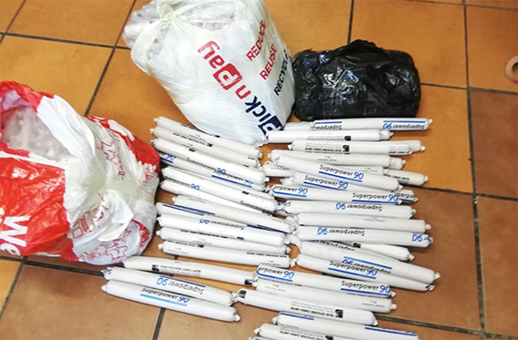Police arrest woman for illegal explosives