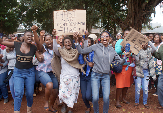 Phiphidi residents march against corruption