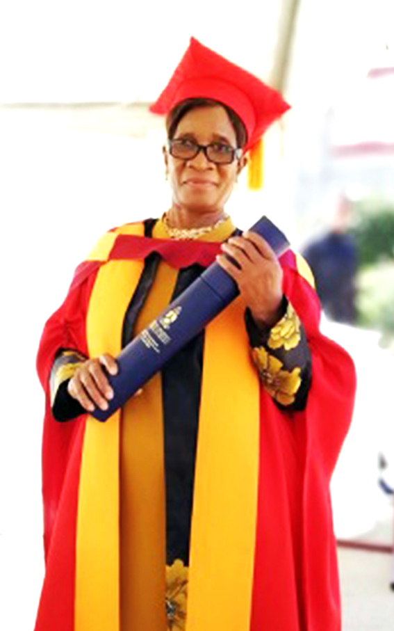 Honorary doctorate in music for Irene Mawela