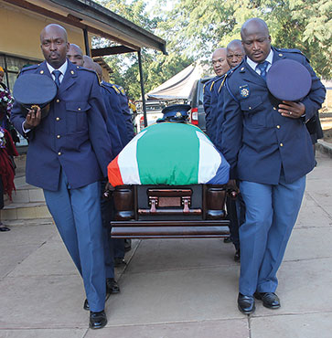 Constable Mutshekwa laid to rest