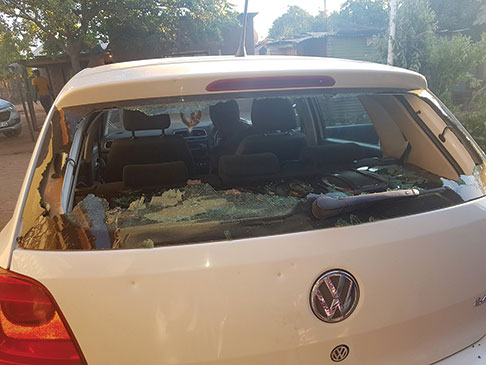 Musina resident claims police shot at his vehicle